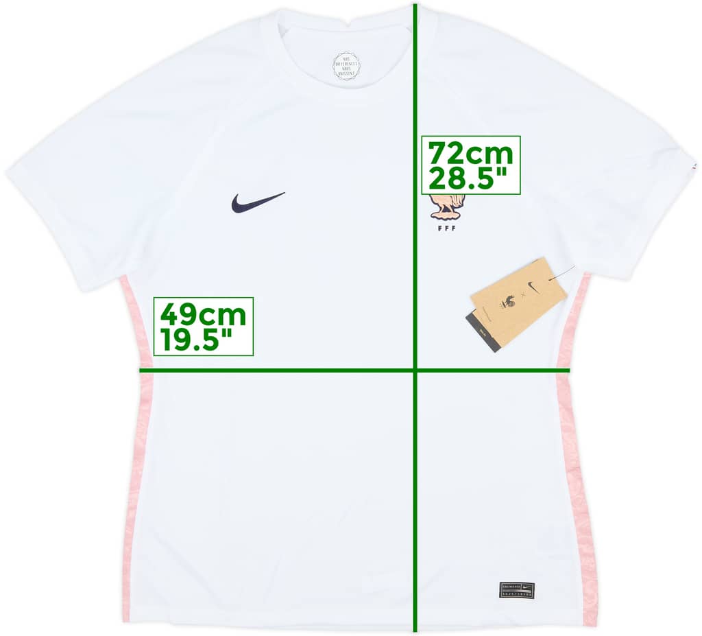 2022-23 France Women's Away Shirt (Women's XL)