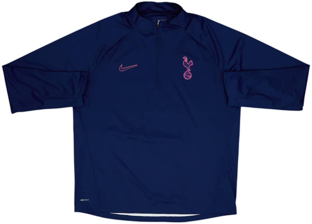 2019-20 Tottenham Nike 1/4 Zip Drill Top - 10/10 - (XL)