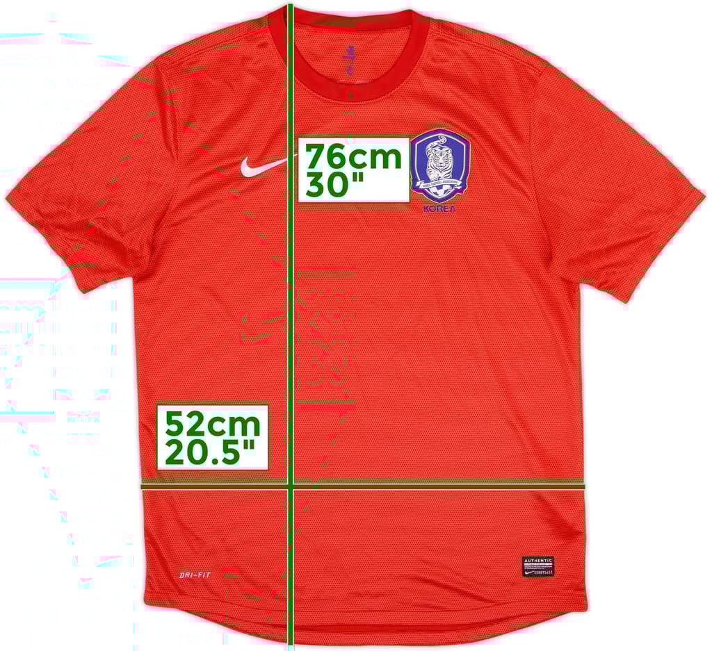 2012-13 South Korea Home Shirt - 8/10 - (L)