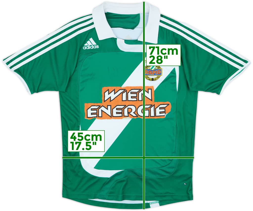 2007-08 Rapid Vienna Home Shirt - 4/10 - (L.Boys)