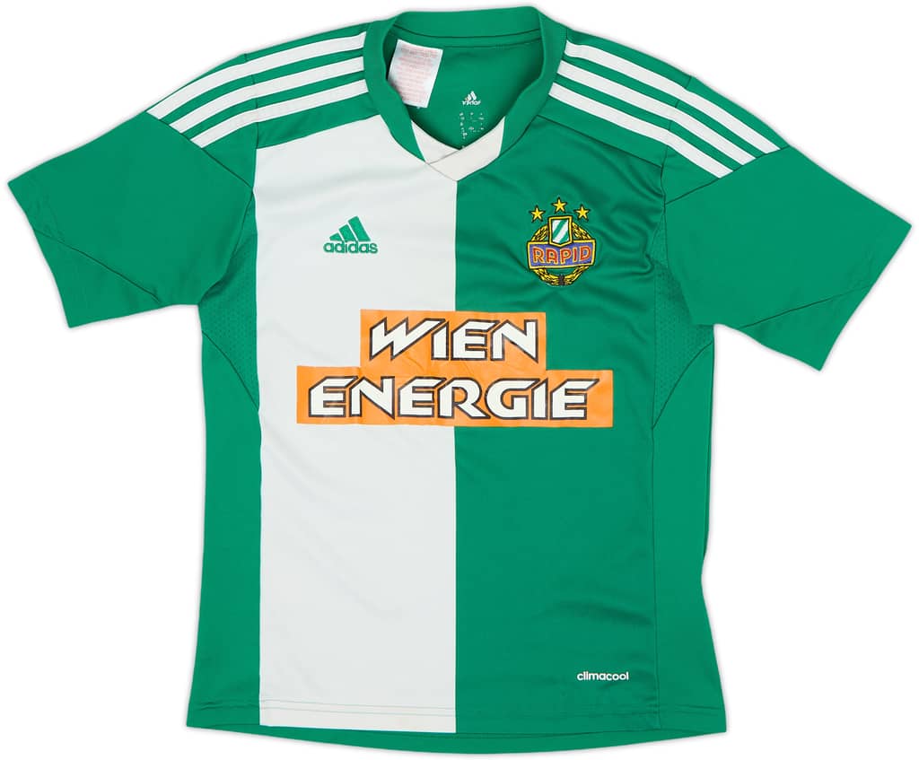 2013-15 Rapid Vienna Home Shirt - 7/10 - (S.Boys)
