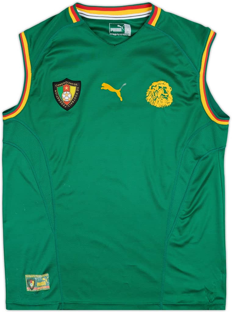 2002 Cameroon Home Vest Shirt - 5/10 - (XL)