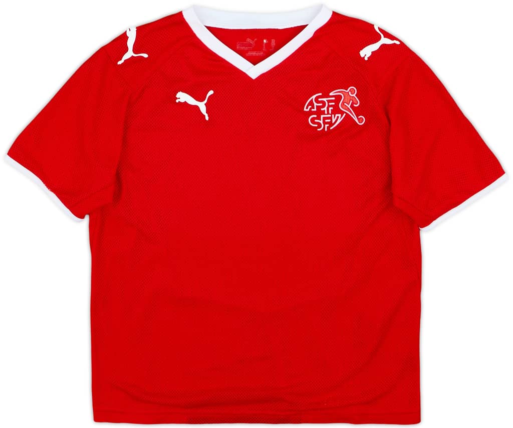 2008-10 Switzerland Home Shirt - 8/10 - (S.Boys)