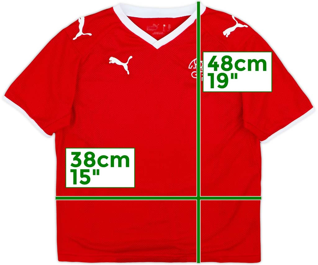 2008-10 Switzerland Home Shirt - 8/10 - (S.Boys)