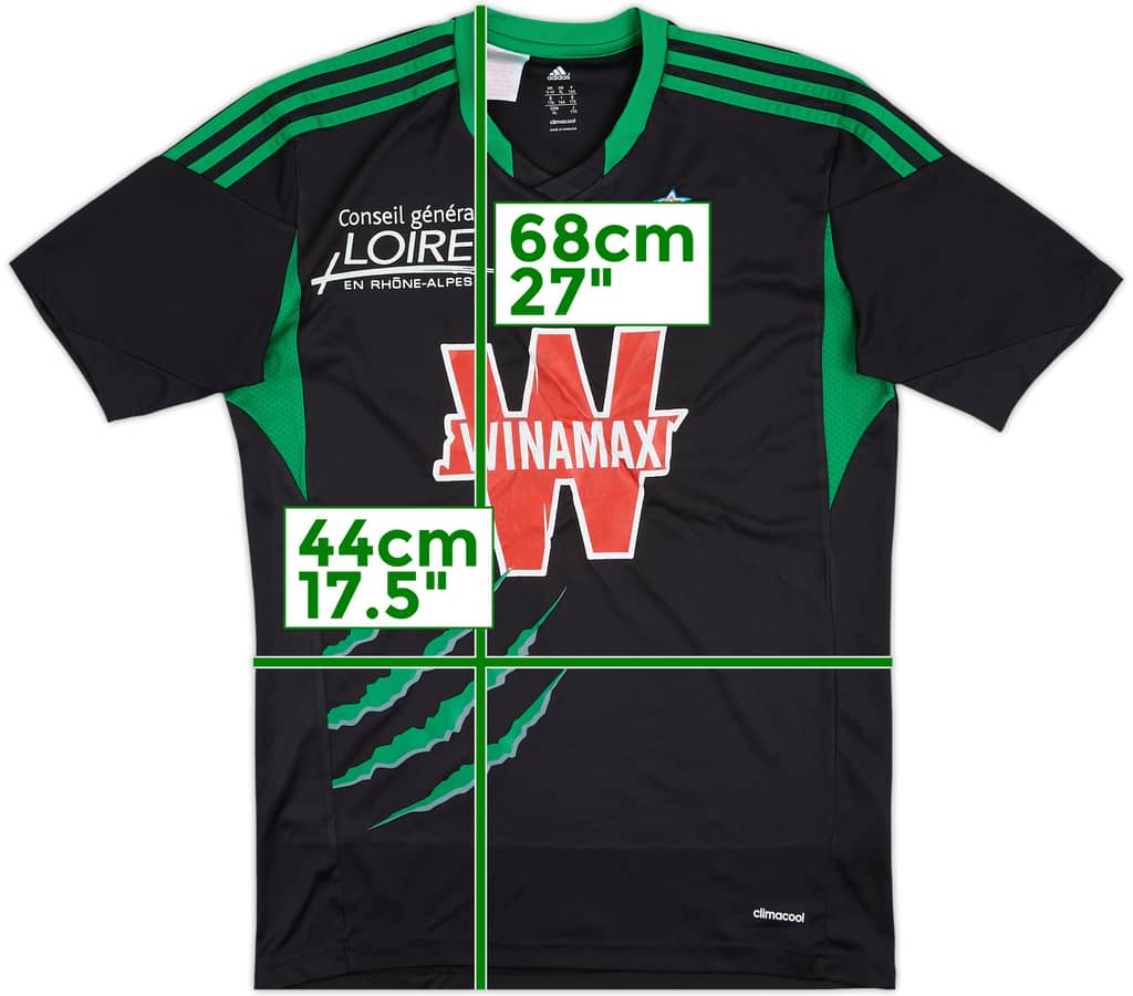 2013-15 Saint Etienne Away Shirt - 6/10 - (XL.Boys)