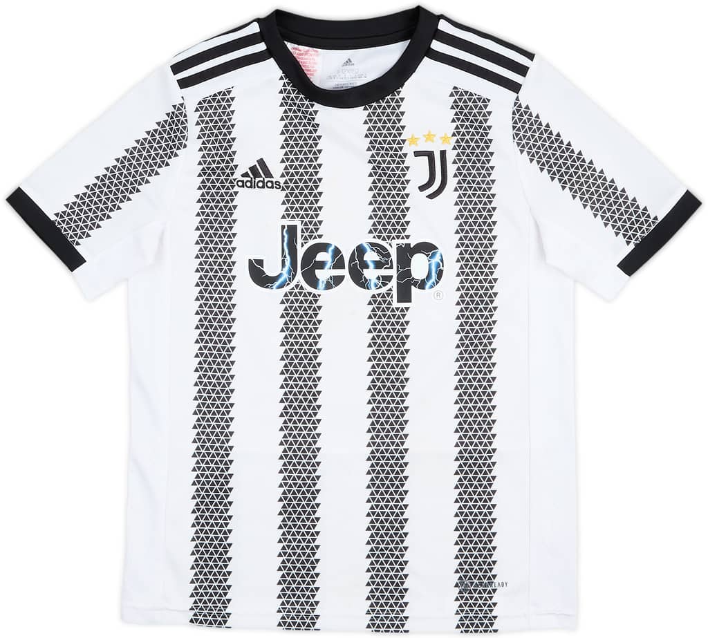 2022-23 Juventus Home Shirt - 6/10 - (M.Boys)