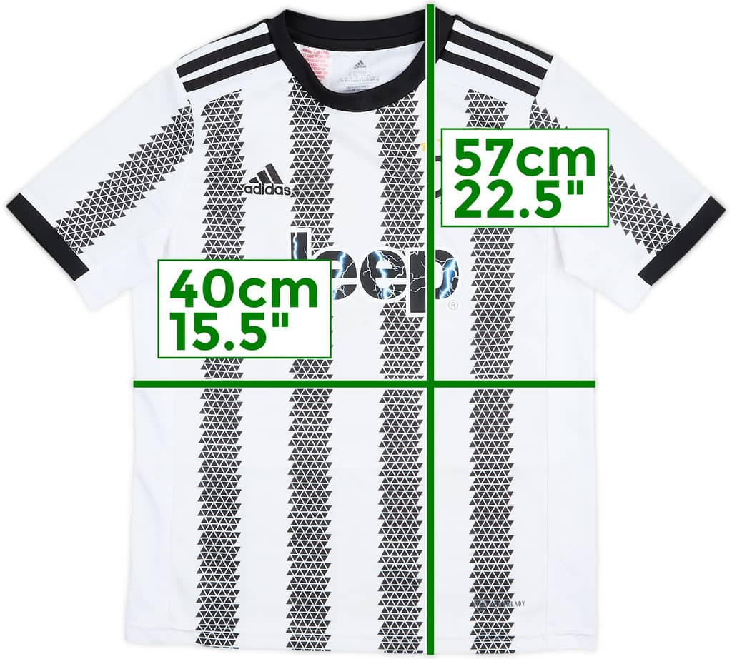 2022-23 Juventus Home Shirt - 6/10 - (M.Boys)