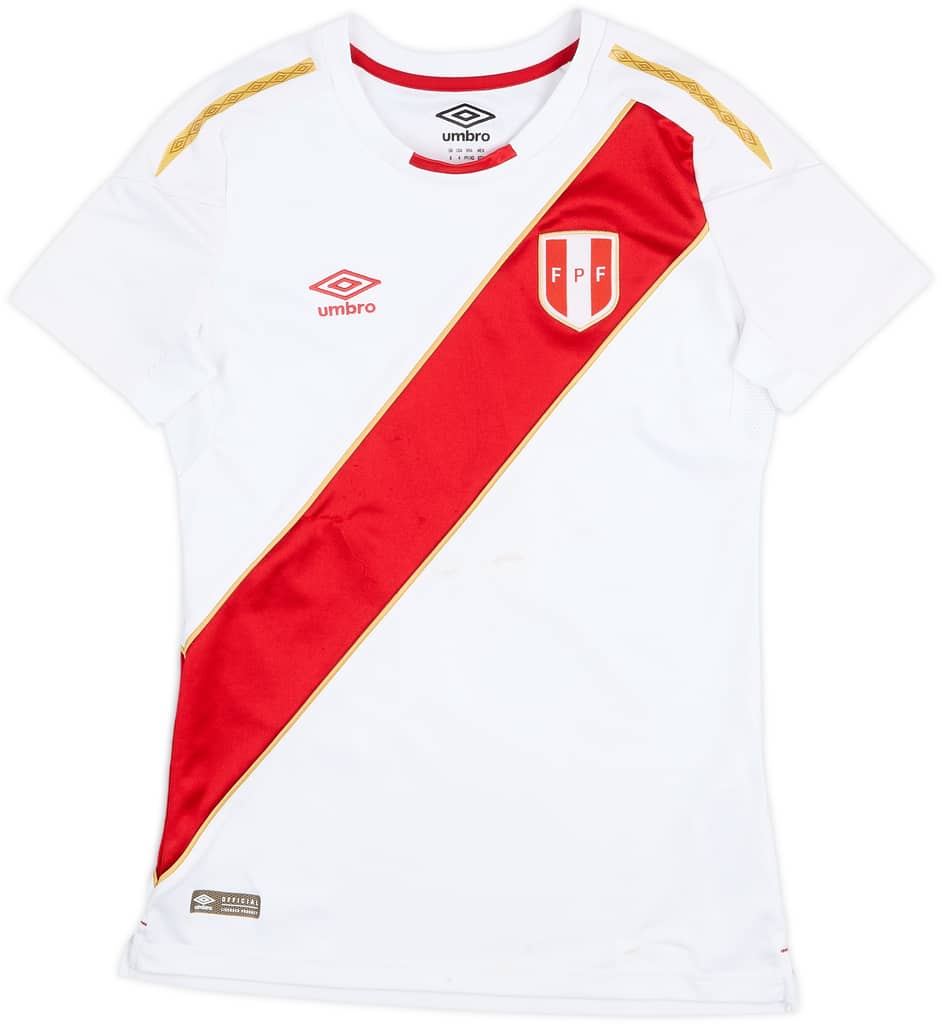 2018 Peru Home Shirt - 5/10 - (Women's S)