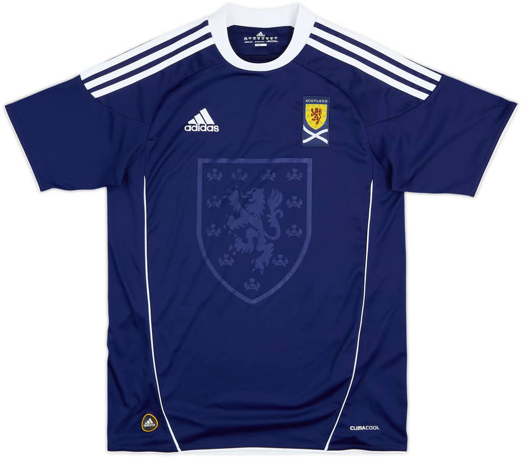 2010-11 Scotland Home Shirt - 8/10 - (L.Boys)