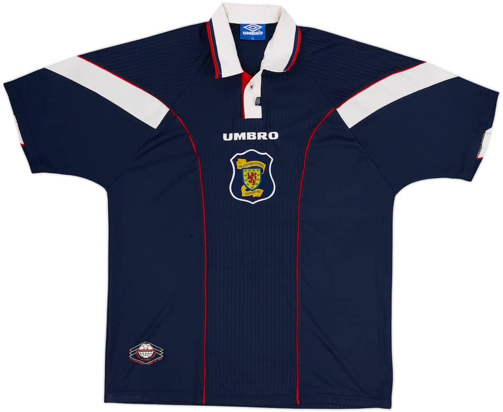 1996-98 Scotland Home Shirt - 5/10 - (XL)