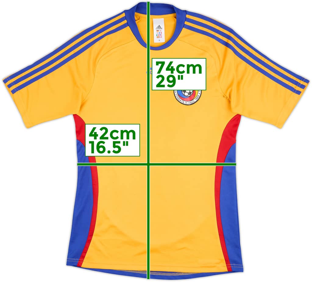 2008-09 Romania Basic Home Shirt - 4/10 - (S)