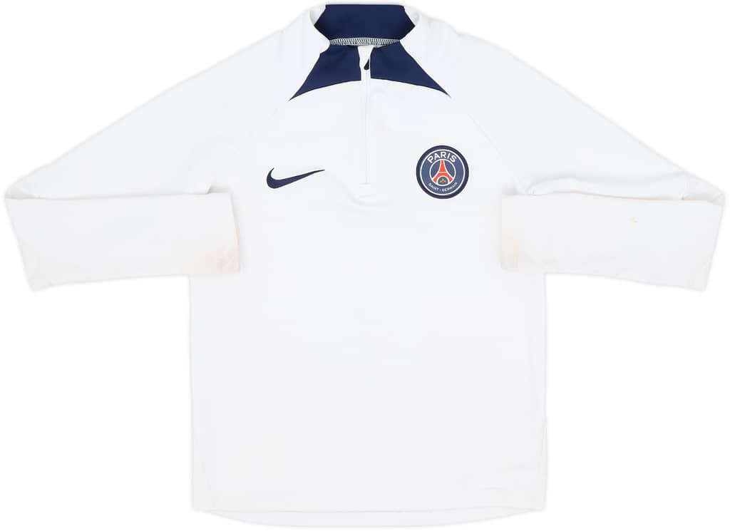 2022-23 Paris Saint-Germain Nike 1/4 Zip Drill Top - 7/10 - (M.Boys)