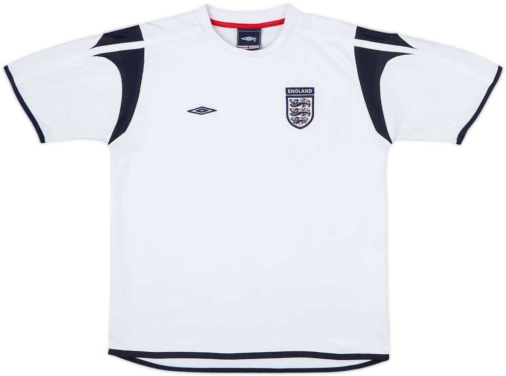 2002-03 England Umbro Training Shirt - 9/10 - (L.Boys)