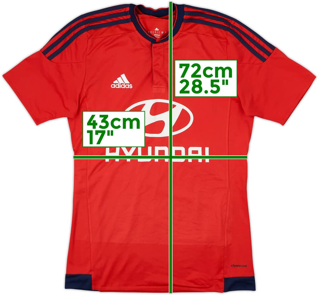 2015-16 Lyon Away Shirt - 7/10 - (S)