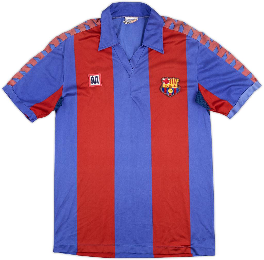 Camiseta de local del Barcelona 1984-89 - 5/10 - (S)