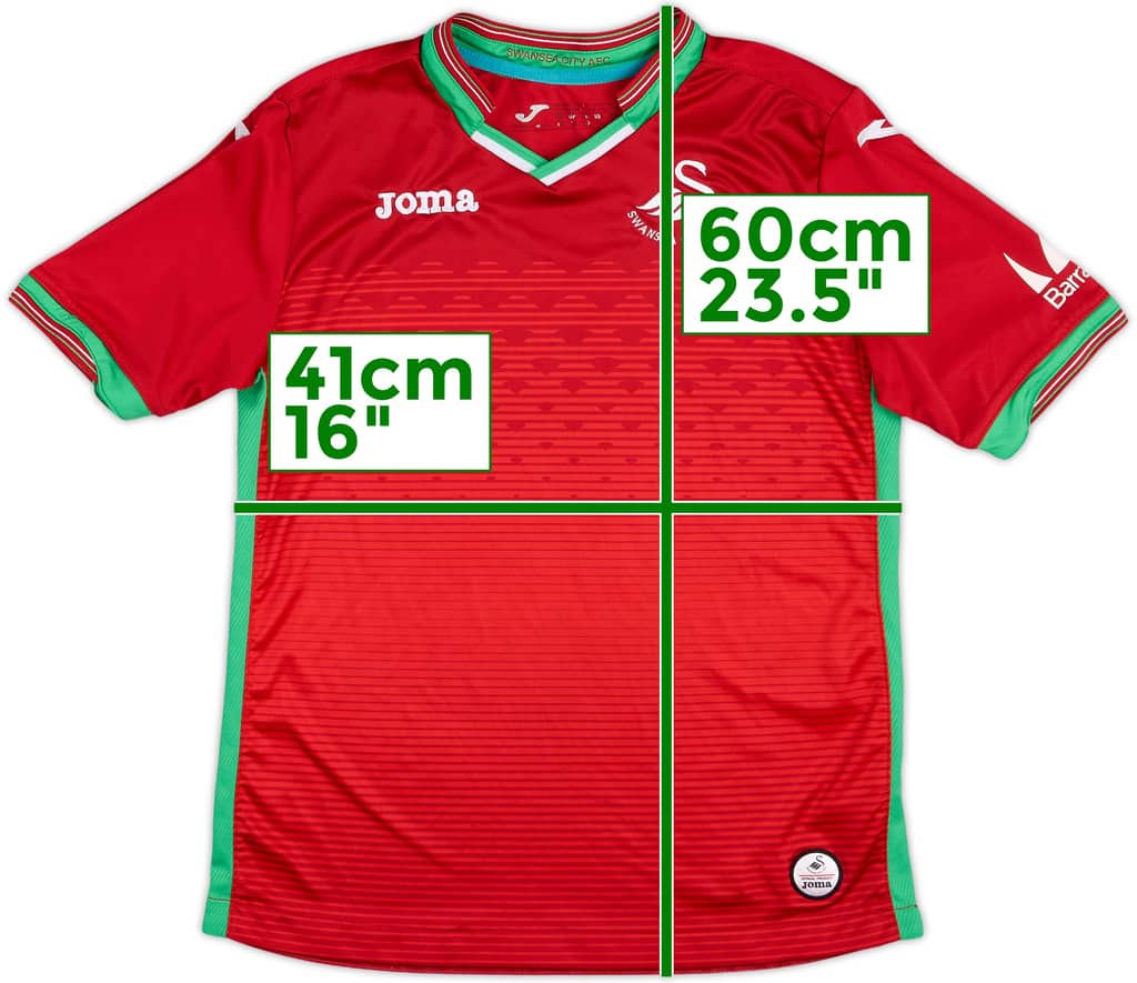 2017-18 Swansea Away Shirt - 8/10 - (Women's M)