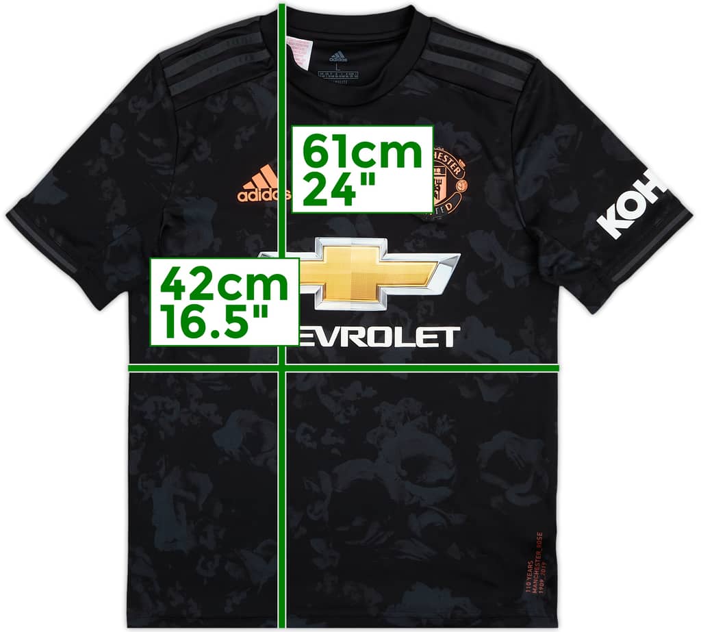 2019-20 Manchester United Third Shirt - 5/10 - (L.Boys)