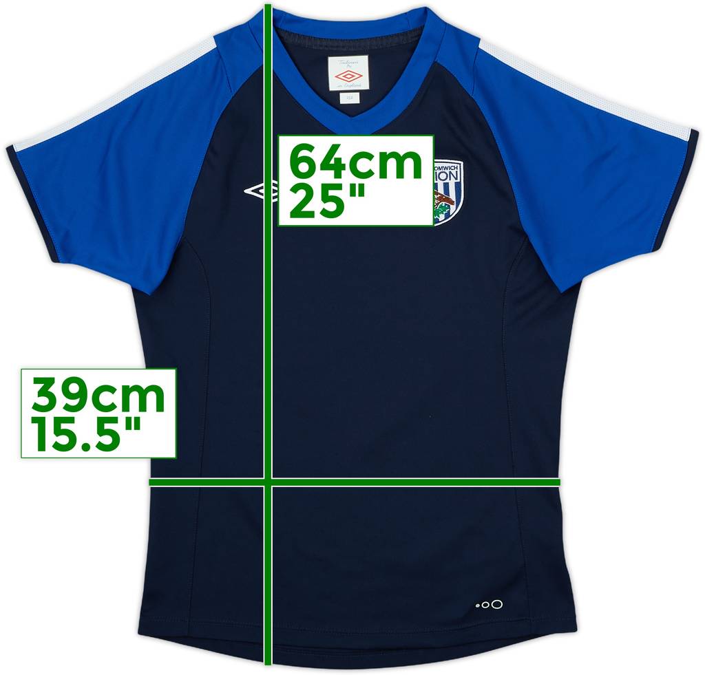 2010-11 West Brom Umbro Training Shirt - 8/10 - (M.Boys)