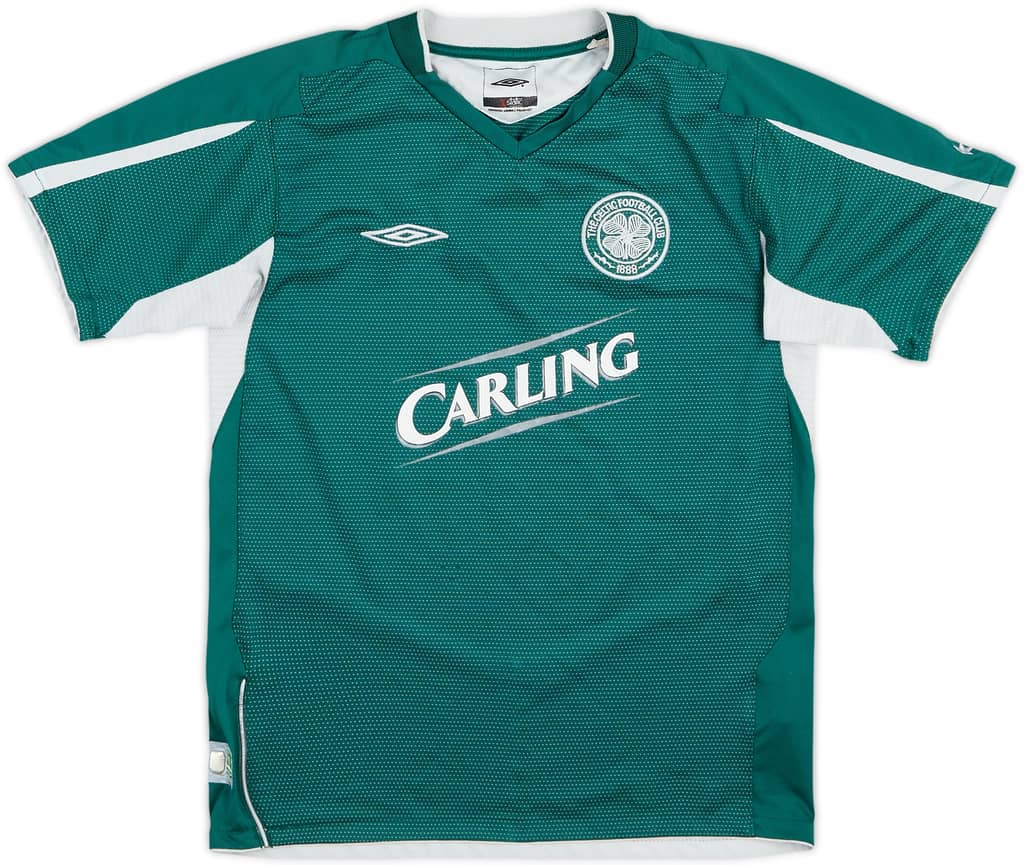 2004-05 Celtic Away Shirt - 7/10 - (M.Boys)
