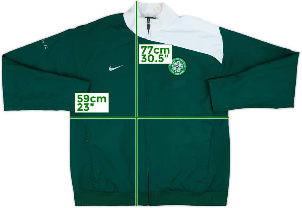 2008-09 Celtic Nike Track Jacket - 5/10 - (XL)