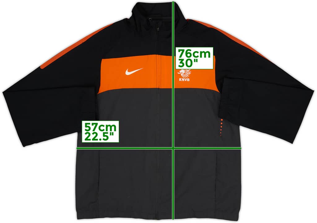 2010-11 Netherlands Nike Track Jacket - 6/10 - (M)