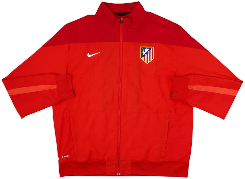 2013-14 Atletico Madrid Nike Track Jacket - 5/10 - (XL)