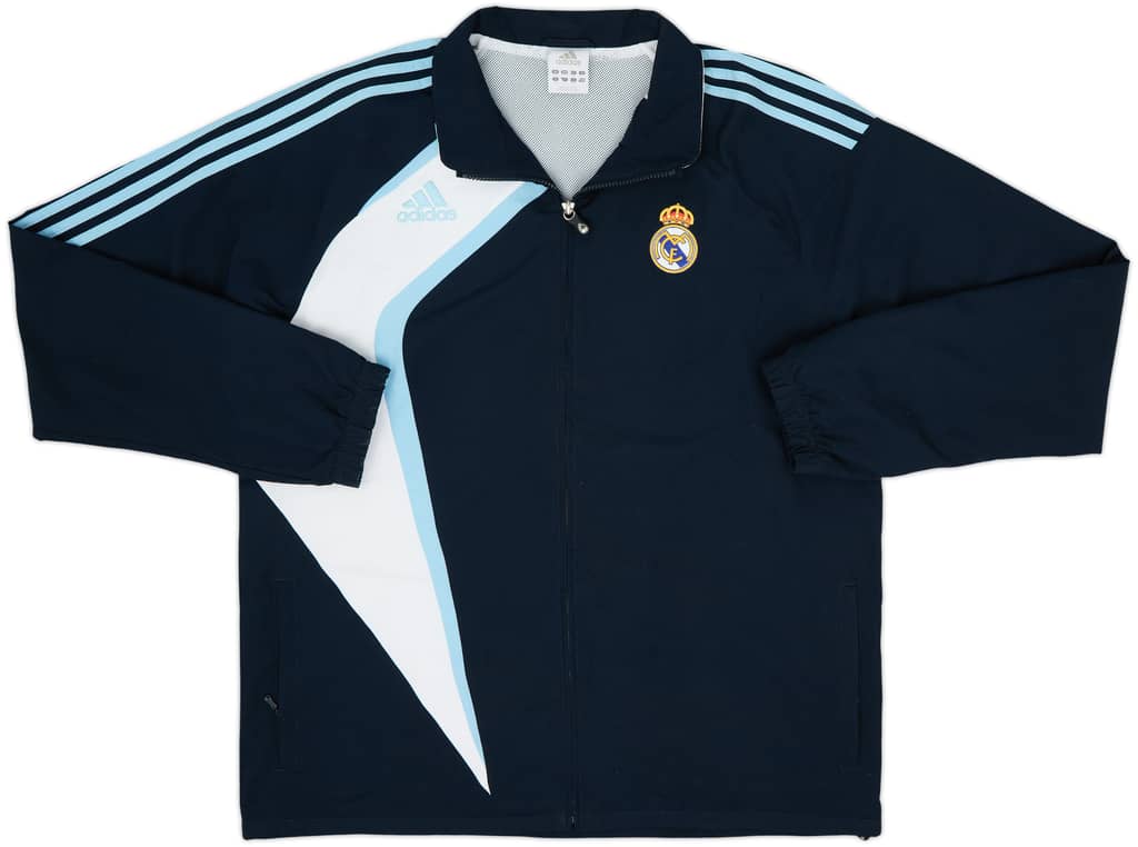 2009-10 Real Madrid adidas Track Jacket - 9/10 - (XL)