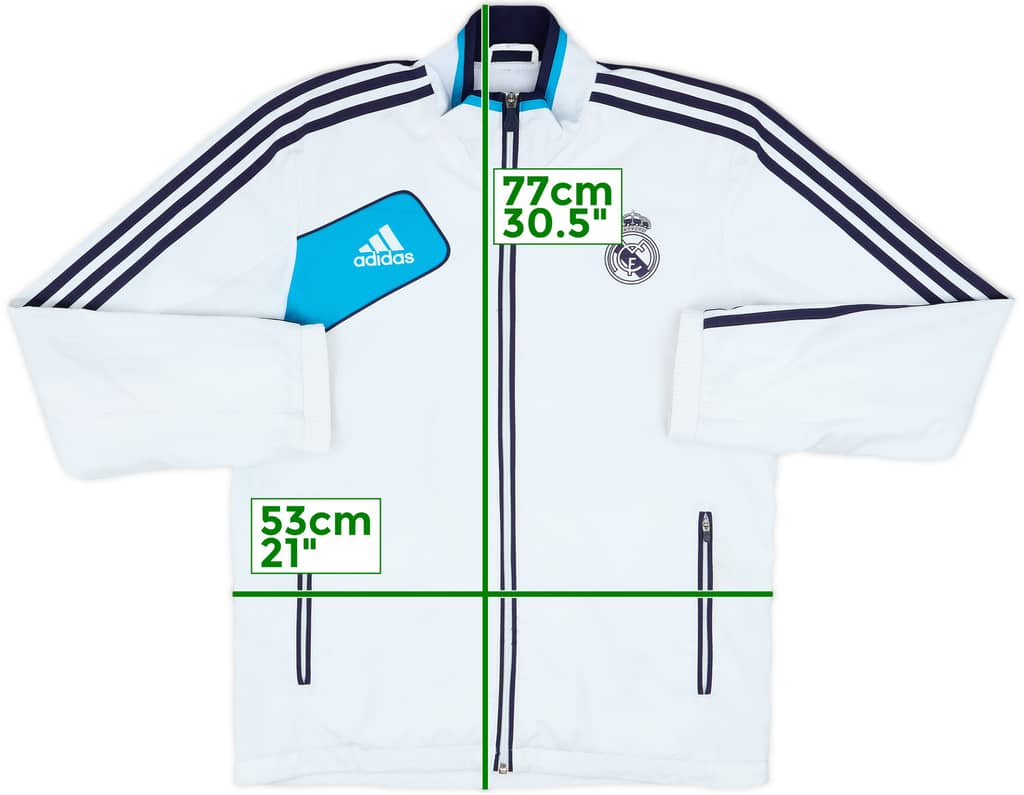 2012-13 Real Madrid adidas Track Jacket - 5/10 - (L)
