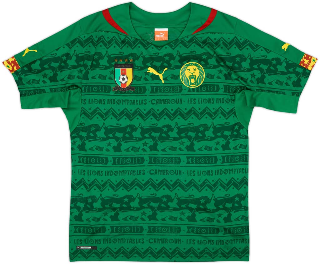 2014-16 Cameroon Home Shirt - 9/10 - (M)