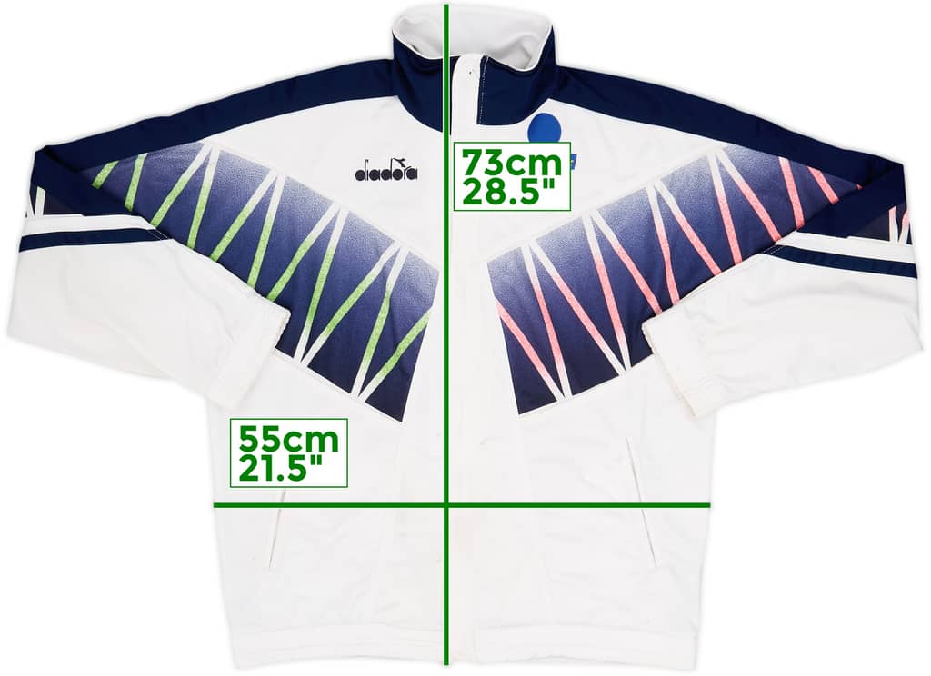 1994 Italia Diadora Chaqueta de chándal - 5/10 - (M)