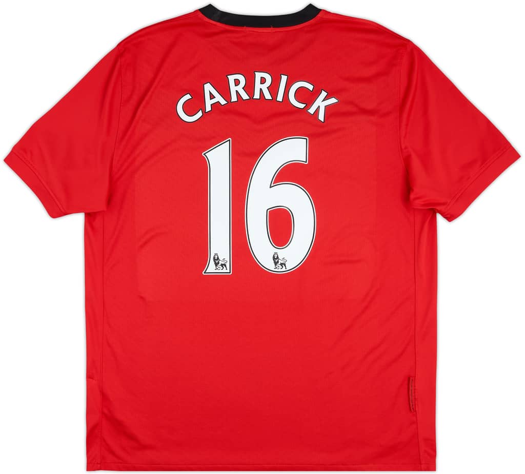 2009-10 Manchester United Home Shirt Carrick #16