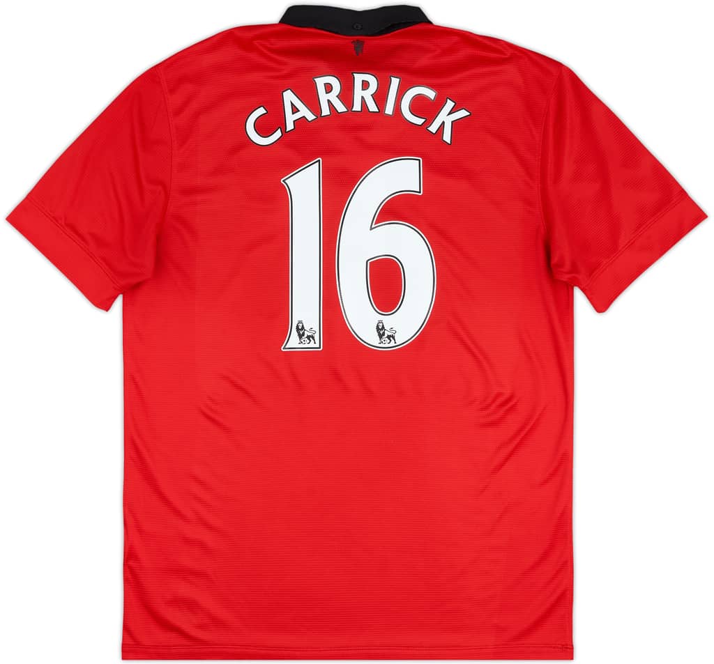 2013-14 Manchester United Home Shirt Carrick #16