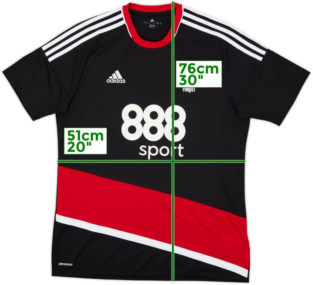 2016-17 Nottingham Forest Away Shirt - 10/10 - (L)