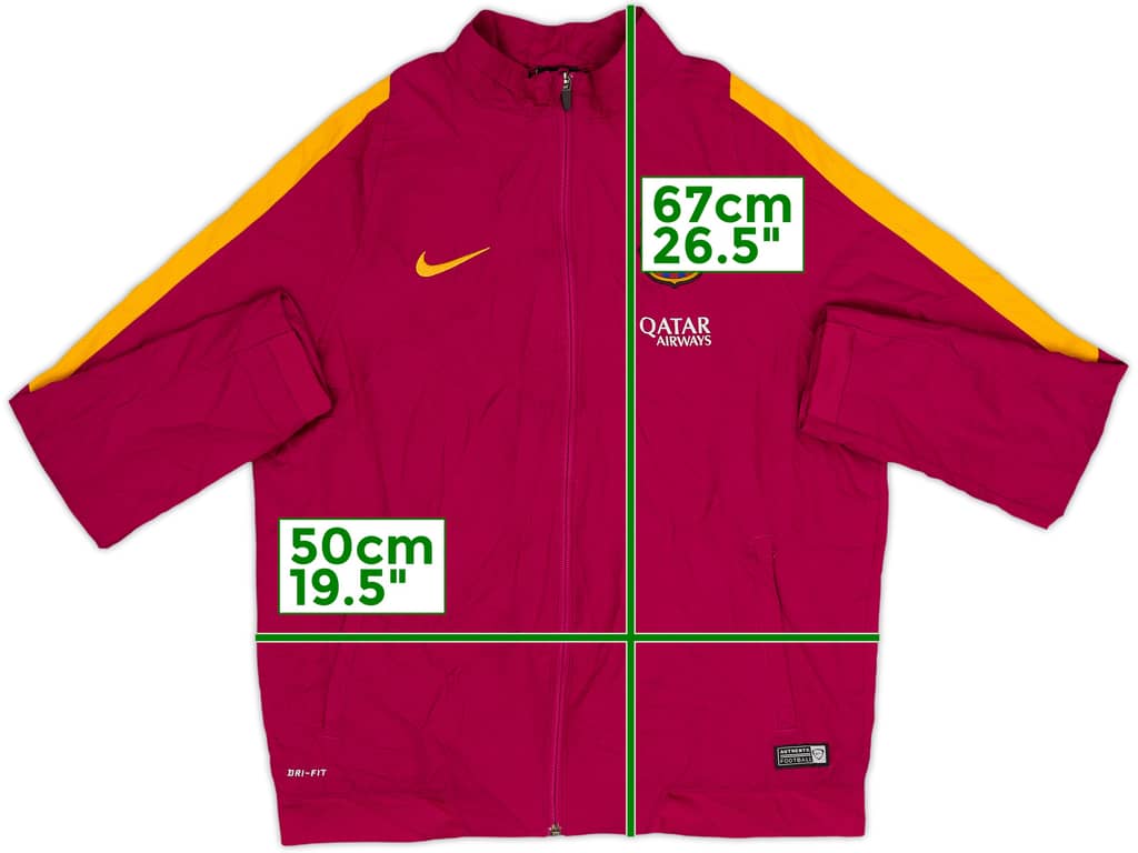 2016-17 Barcelona Nike Track Jacket - 8/10 - (XL.Boys)
