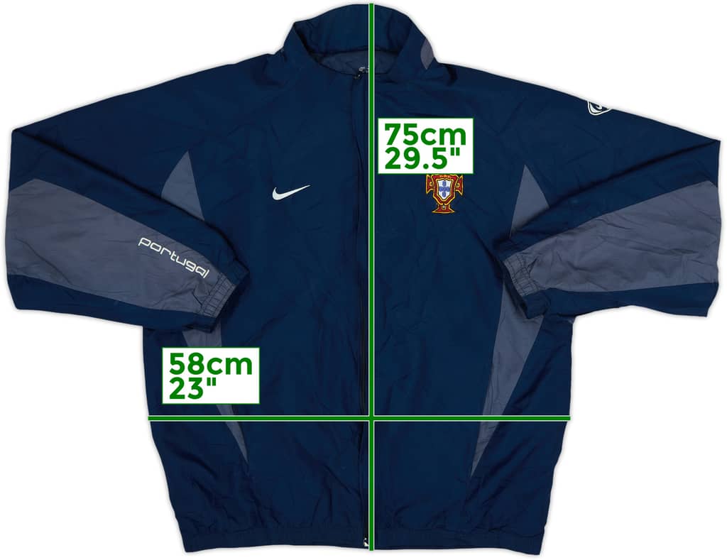 2002-04 Portugal Nike Track Jacket - 8/10 - (M)