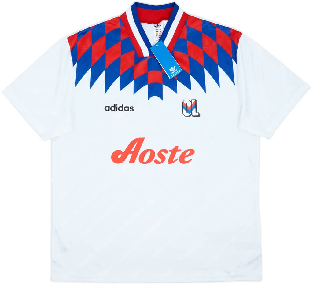 2023-24 Lyon adidas Originals 'Retro 1995' Home Shirt (L)