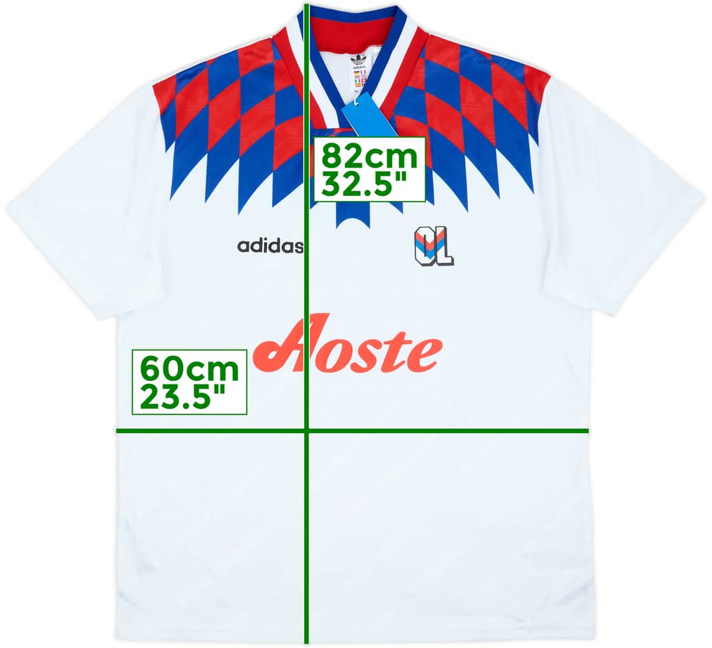 2023-24 Lyon adidas Originals 'Retro 1995' Home Shirt (L)