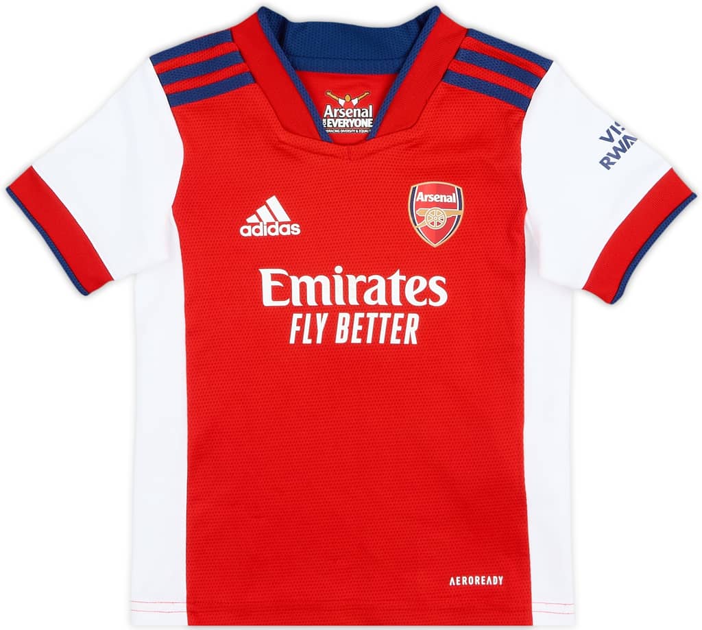 2021-22 Arsenal Home Shirt - 6/10 - (3-4 Years)