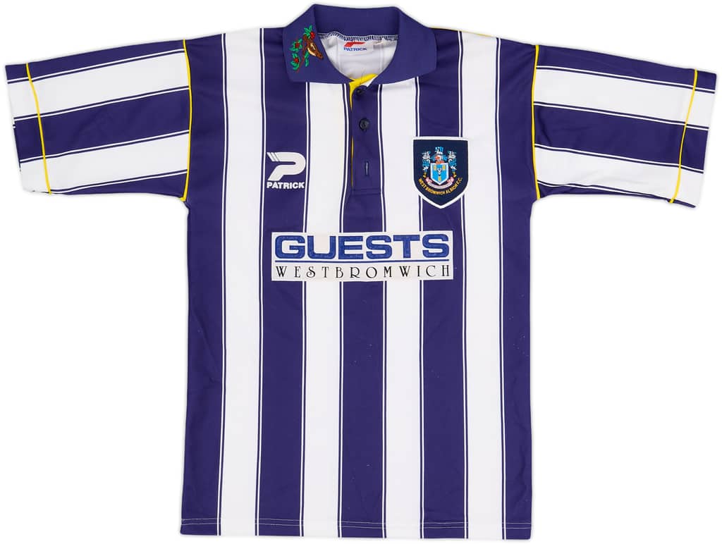 1995-96 West Brom Home Shirt - 6/10 - (L.Boys)