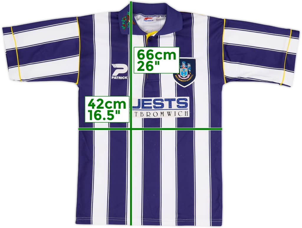 1995-96 West Brom Home Shirt - 6/10 - (L.Boys)
