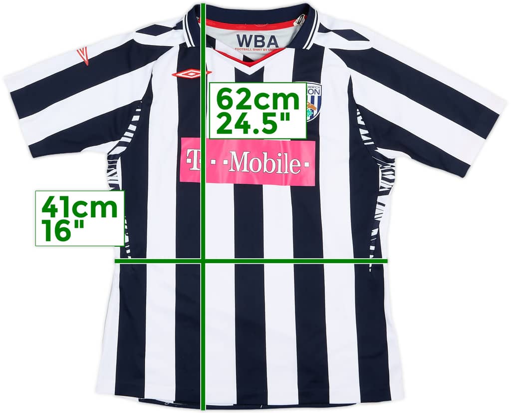 2007-08 West Brom Home Shirt - 6/10 - (S)