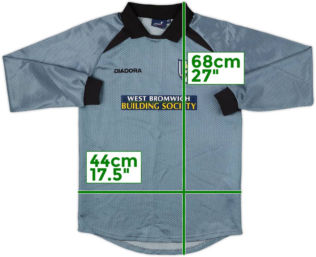 2003-04 West Brom GK Shirt - 8/10 - (M.Boys)