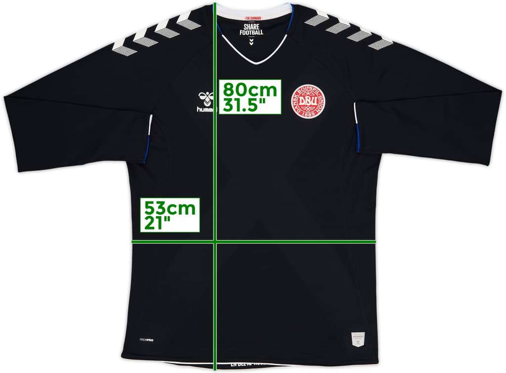 2018-19 Denmark GK Shirt - 8/10 - (XL)