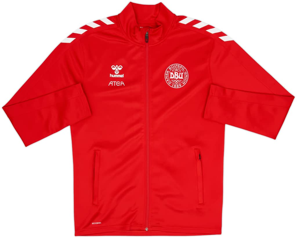 2022-23 Denmark Player Issue Hummel Track Jacket - 8/10 - (M)