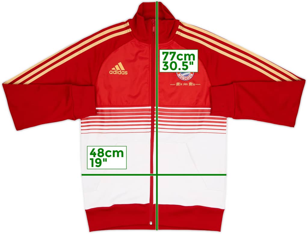 2012-13 Bayern Munich adidas Track Jacket - 6/10 - (S)