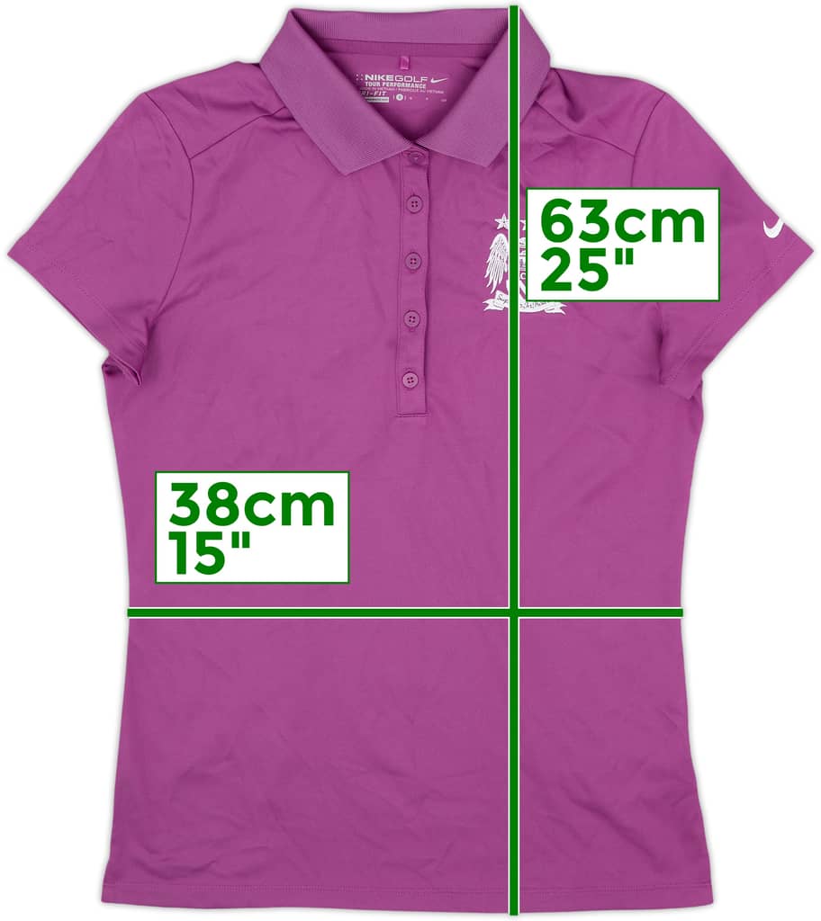 2015-16 Manchester City Nike Golf Polo Shirt - 8/10 - (Women's S)