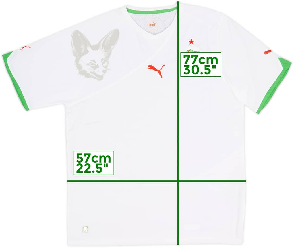 2010-11 Algeria Home Shirt - 9/10 - (XL)