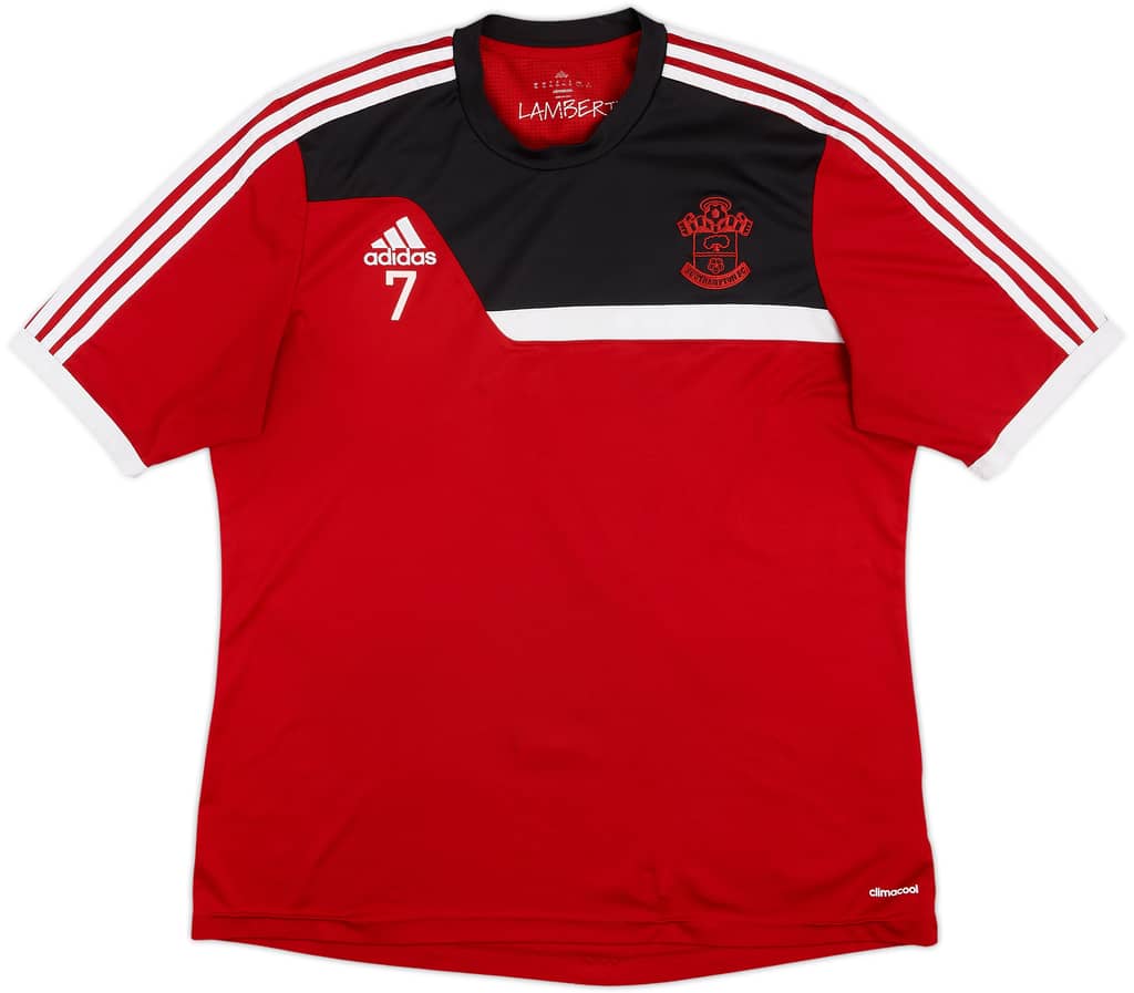 2013-14 Southampton adidas Player Issue Training Shirt #7 (Lambert) - 6/10 - (XL)
