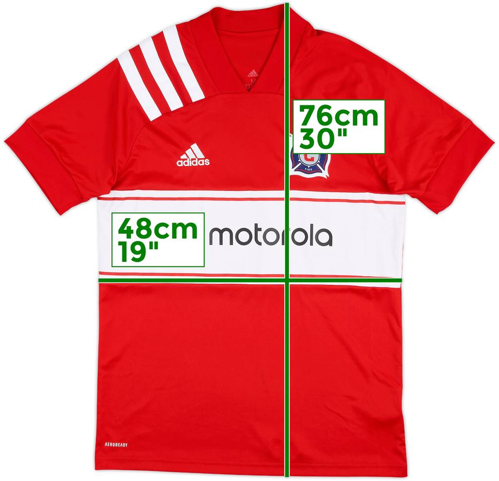 2019 Chicago Fire Home Shirt - 9/10 - (M)