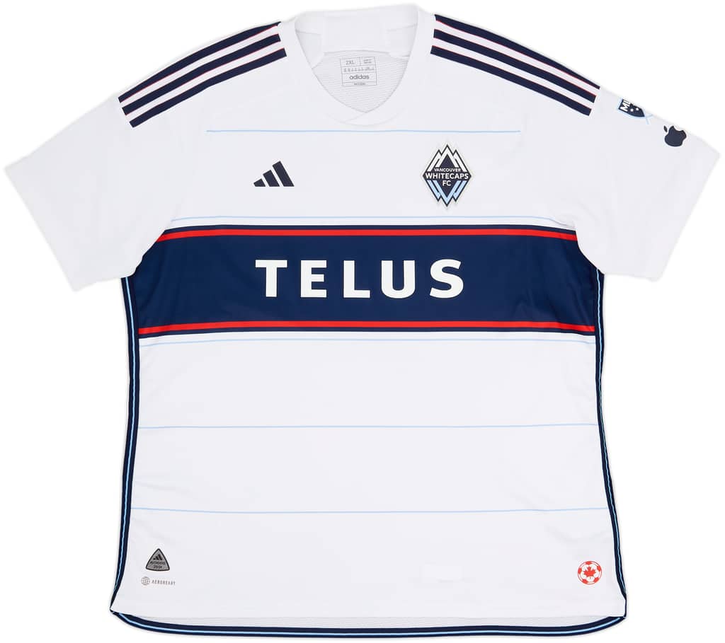 2023-24 Vancouver Whitecaps Authentic Home Shirt - 8/10 - (XXL)